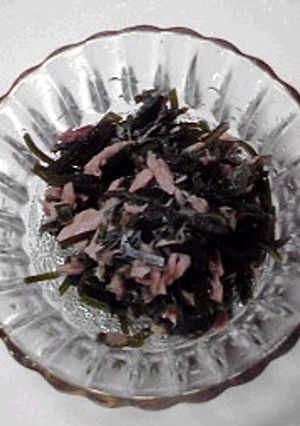 ツナと昆布の酢の物♪-レシピのメイン写真