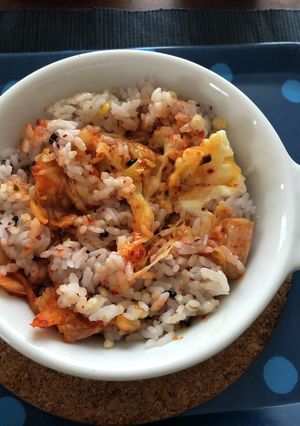 簡単ランチにキムチー丼-レシピのメイン写真