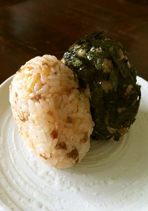 豚キムチおにぎり-レシピのメイン写真
