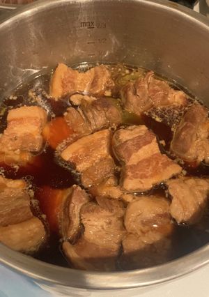 調味料2つで!簡単美味しい豚の角煮♪-レシピのメイン写真