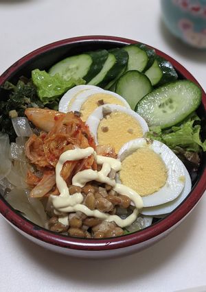 さっぱりピリ辛☆サラダうどん-レシピのメイン写真