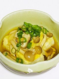 揚げ出し豆腐のきのこあんかけ-レシピのメイン写真