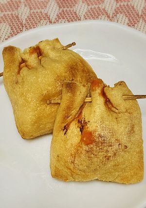 簡単おつまみ★キムチのもちチーズ巾着-レシピのメイン写真