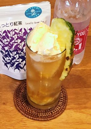 パイン・ティー・クリームソーダー-レシピのメイン写真