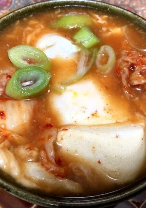 本技キムチdeあさりのスンドゥブチゲ-レシピのメイン写真