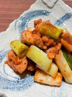 鶏肉とネギの焼き鳥風照焼き-レシピのメイン写真