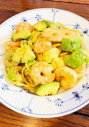 エビアボカドパスタ♪♪-レシピのメイン写真