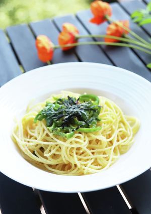 ピーマンと明太子のパスタ-レシピのメイン写真