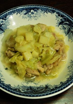 時短・新ジャガと春キャベツのチキンカレー-レシピのメイン写真