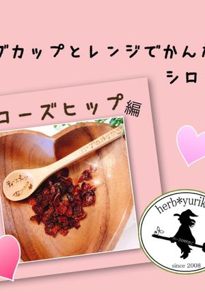 簡単美味しい！ローズヒップシロップ-レシピのメイン写真