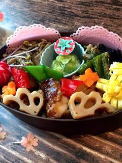 皐月17 唐揚げ甘酢あん弁当-レシピのメイン写真