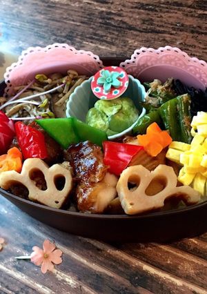 皐月17　唐揚げ甘酢あん弁当-レシピのメイン写真