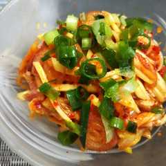 รูปของ 簡単おつまみ♪キムチの薬味和え