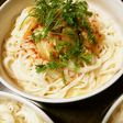 本技凄旨キムチでトムカーガイ風素麺