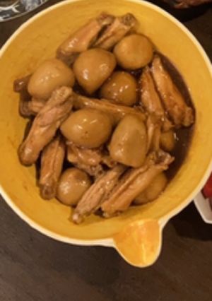里芋と手羽の八角煮-レシピのメイン写真