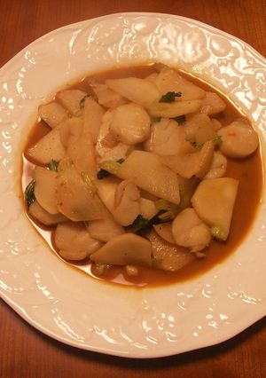 かぶとホタテの中華炒め-レシピのメイン写真