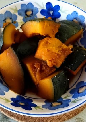 電気圧力鍋　覚書　カボチャの煮物-レシピのメイン写真