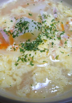 ふわふわ卵の☆ﾁｰｽﾞﾐﾙﾌｫﾝﾃ☆-レシピのメイン写真