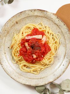 昆布屋のまかないトマトパスタ-レシピのメイン写真