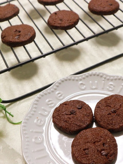 ベストな食感♡チョコチップココアクッキー-レシピのメイン写真