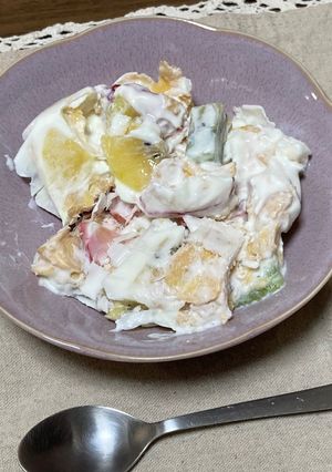 キウイとイチゴのフローズンヨーグルト-レシピのメイン写真