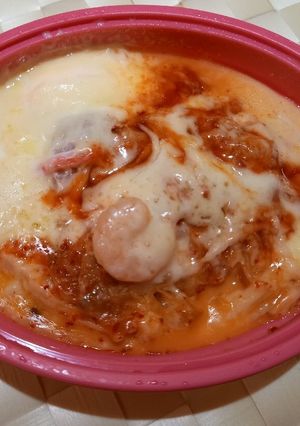 簡単！汁なしスンドゥブ？！-レシピのメイン写真