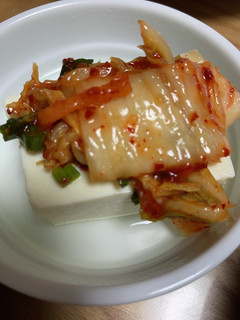 キムチのせ冷奴-レシピのメイン写真