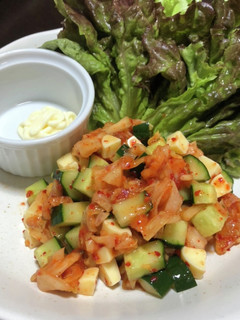 野菜たっぷり☆胡瓜キムチーズ巻き-レシピのメイン写真
