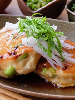 枝豆つくねの生姜あん-レシピのメイン写真