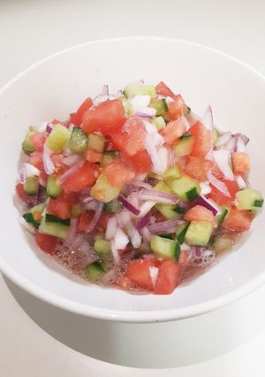 簡単夏野菜サラダ-レシピのメイン写真
