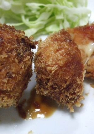 トマトポタージュでトマトチーズコロッケ-レシピのメイン写真