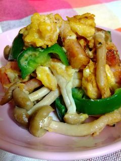 卵・ベーコン・野菜たちのコンソメ炒め-レシピのメイン写真
