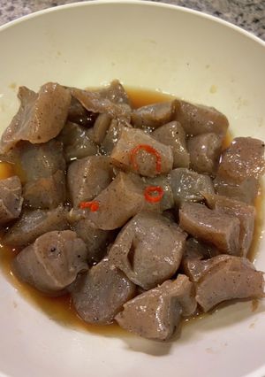 レンジで簡単　こんにゃくのピリ辛煮-レシピのメイン写真