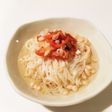 そうめんとキムチの美味しいおつまみ