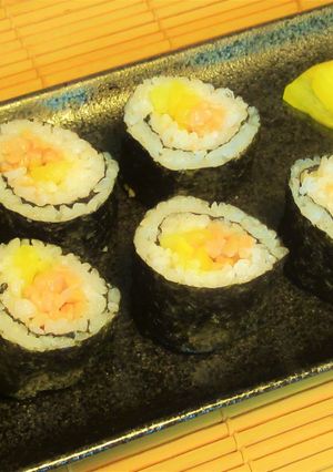 〖 しんこ納豆巻き 〗-レシピのメイン写真