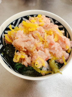 最強タッグ!トロタク丼-レシピのメイン写真