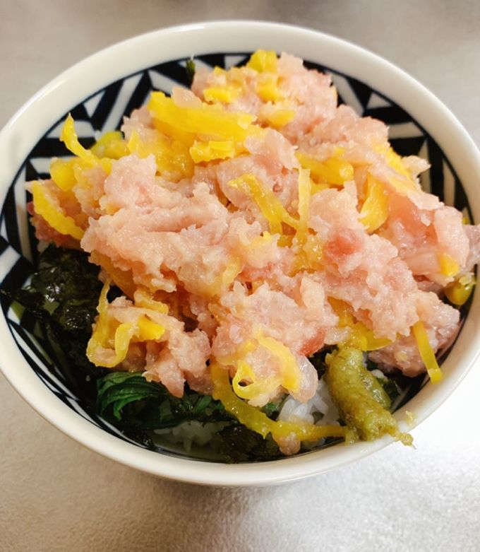 最強タッグ！トロタク丼-レシピのメイン写真