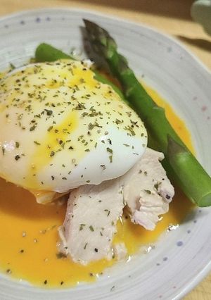日本人口1.2億突破！エッグベネディクト-レシピのメイン写真