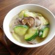ヴィーガン☆ズッキーニの米粉クリーム煮