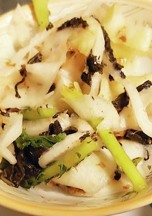 大根の皮の浅漬-レシピのメイン写真