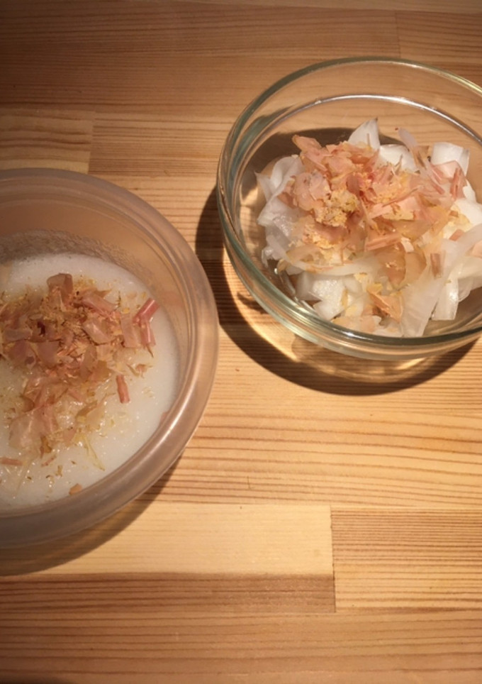 介護食　新玉ねぎ＋おかか-レシピのメイン写真