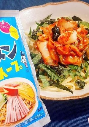 寿がきや冷やしラーメンスープで糖質0麺-レシピのメイン写真