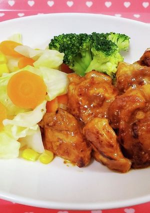 ヨーグルトでお肉柔らか♪タンドリーチキン-レシピのメイン写真