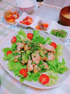 ご飯がススム!ねぎ塩チキン-レシピのメイン写真