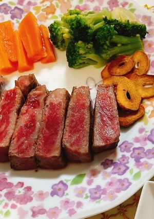 超簡単♡プロ並みのステーキの焼き方-レシピのメイン写真