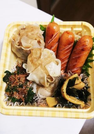 【夫婦弁当49】冷食と大好きウインナー-レシピのメイン写真
