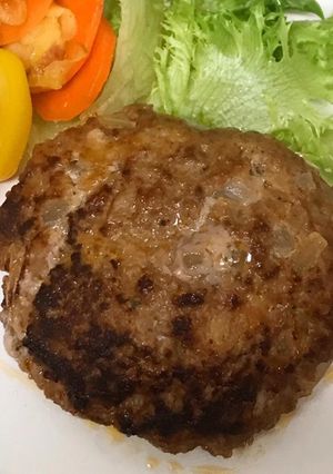 わたしの基本ハンバーグ＊ソースはお好みで-レシピのメイン写真