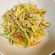 ブロッコリー茎芯パスタサラダ仕立て