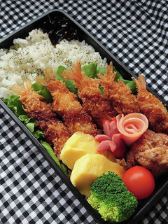 ❜21/5/18 エビフライ弁当-レシピのメイン写真