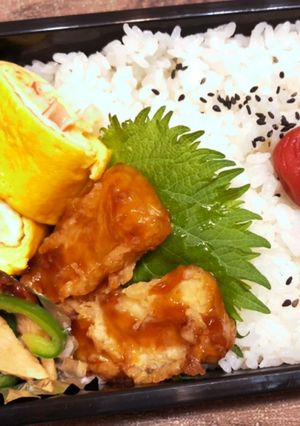 イカ天弁当　0518-レシピのメイン写真